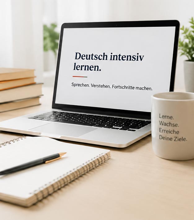 Melde dich für unsere INtensivkurse an Melde dich für unsere INtensivkurse an